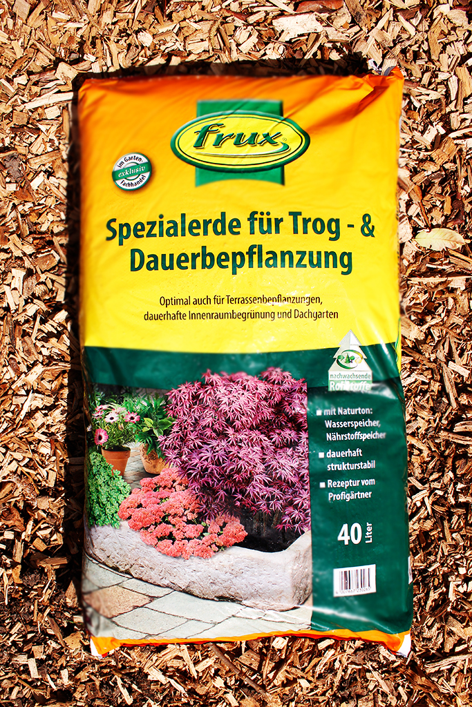 Spezialerde für Trog- und Dauerbepflanzung